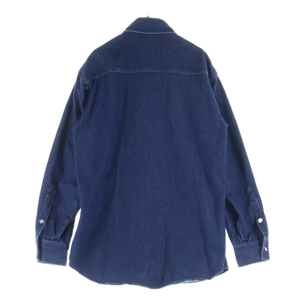 RAF SIMONS(ラフシモンズ) キャリーオーバーサイズデニムシャツ インディゴ 182-241