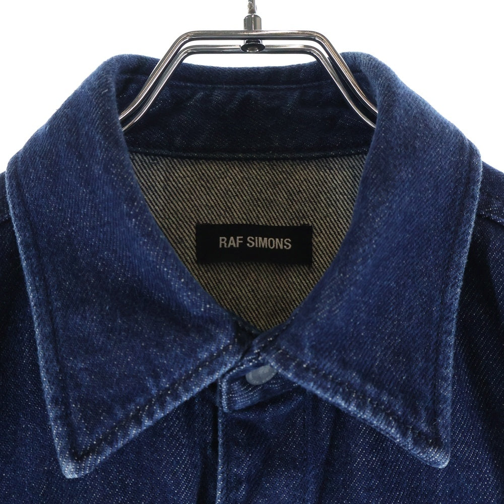RAF SIMONS(ラフシモンズ) キャリーオーバーサイズデニムシャツ インディゴ 182-241