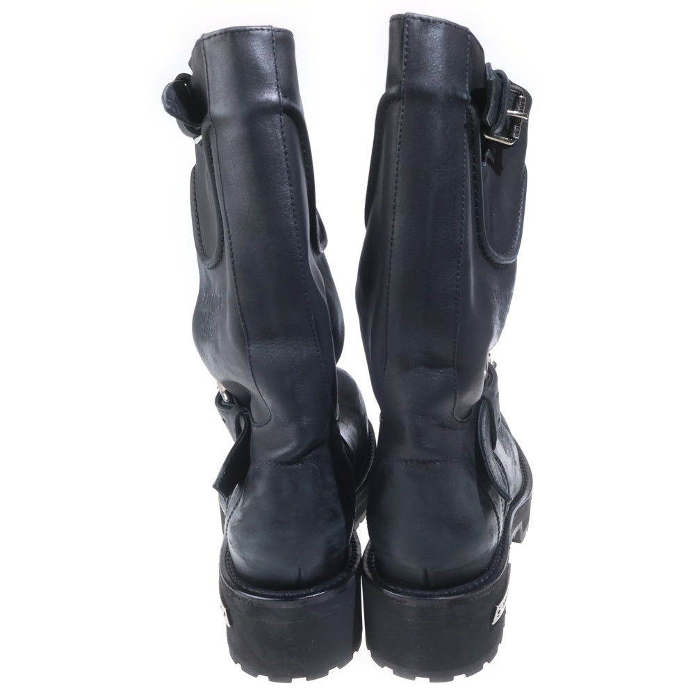 BALENCIAGA(バレンシアガ) VENOM ヴェノムレザーロングブーツ ブラック