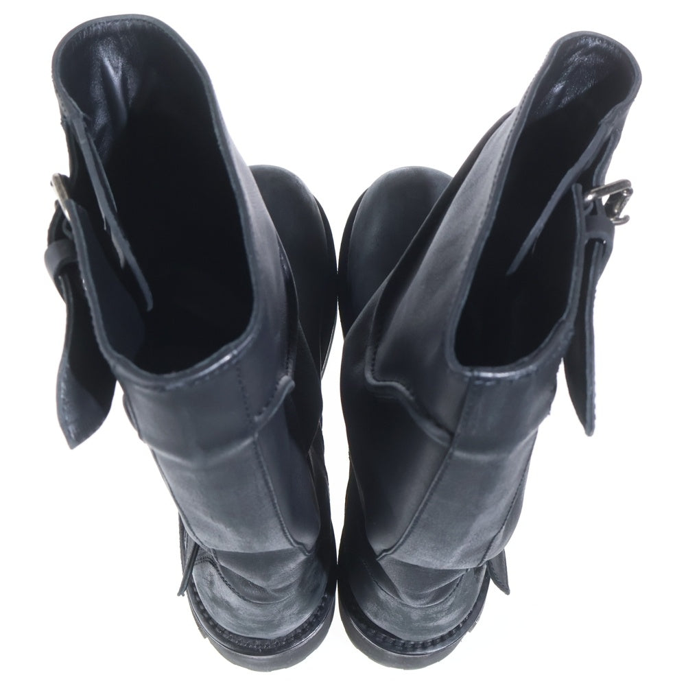 BALENCIAGA(バレンシアガ) VENOM ヴェノムレザーロングブーツ ブラック