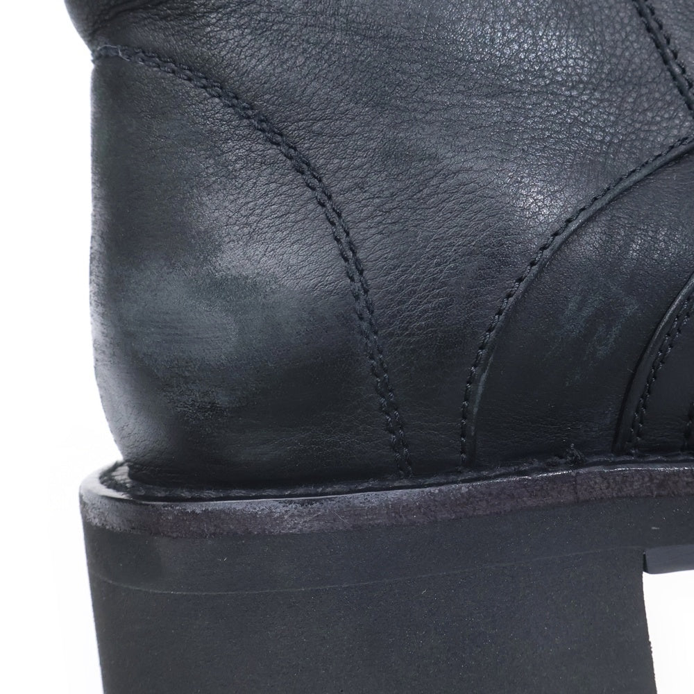 BALENCIAGA(バレンシアガ) VENOM ヴェノムレザーロングブーツ ブラック