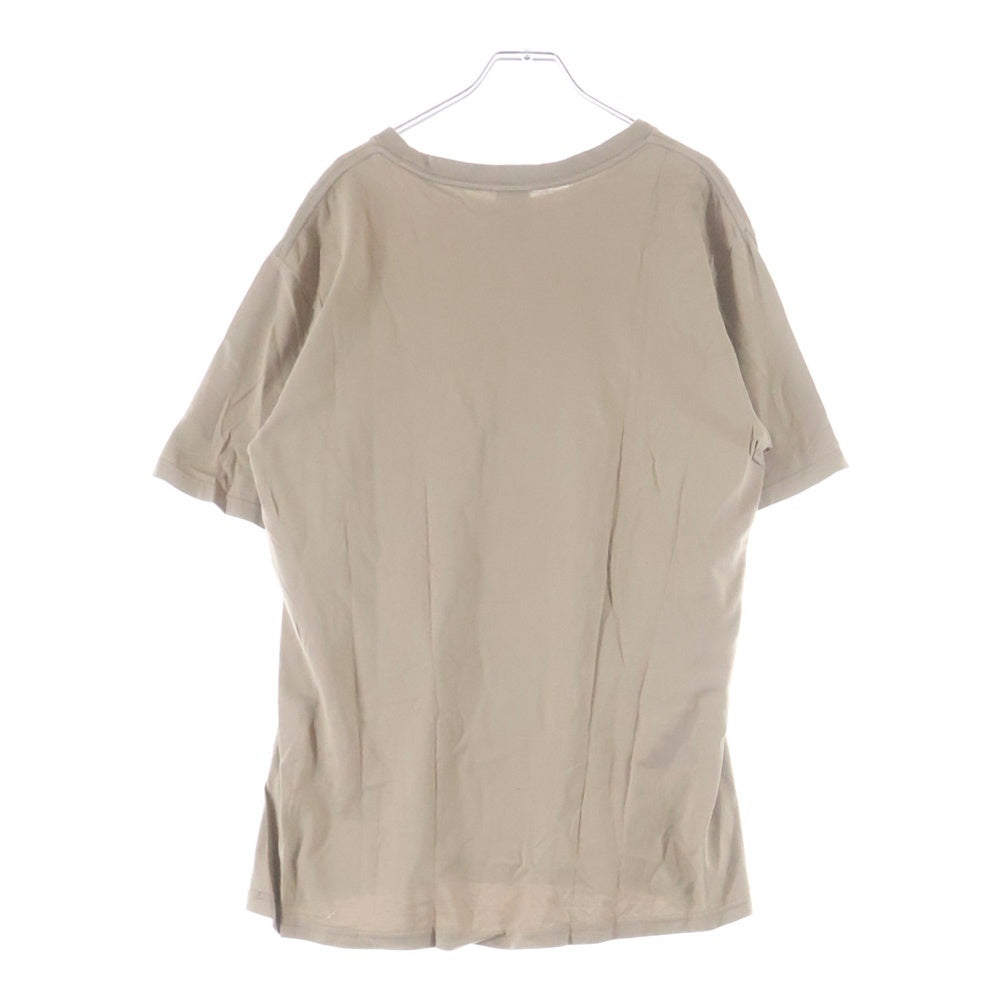 NUMBER (N)INE(ナンバーナイン) 07SS ABOUT A BOY IF HE WAS STILL ALIVE プリント半袖Tシャツ カットソー ベージュ