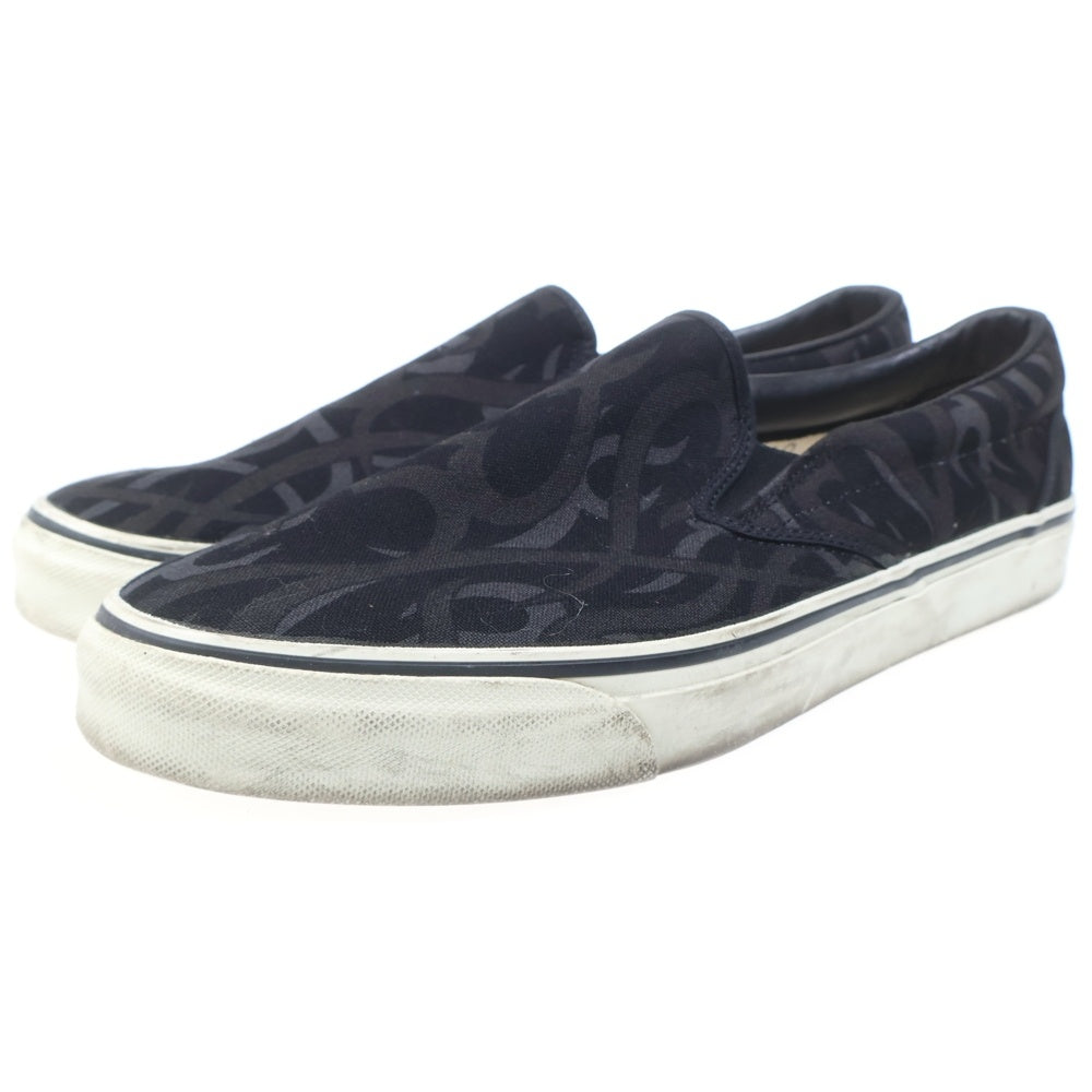 NUMBER (N)INE(ナンバーナイン) Heart Tribal Slip-on GIVE期 ハートトライバルスリッポン ローカットスニーカー シューズ ブラック