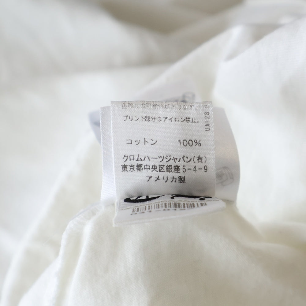 CHROME HEARTS(クロムハーツ) HORSESHOE S/S TEE ホースシュープリント 半袖Tシャツ カットソー ホワイト