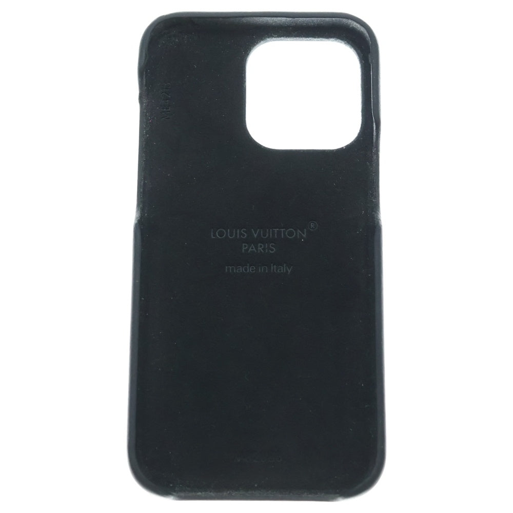 LOUIS VUITTON(ルイヴィトン) IPHONE 15 PRO MAX モノグラム レザー IPHONEケース ブラウン ME4213