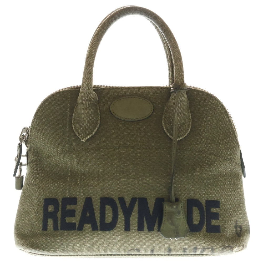 READY MADE(レディメイド) DAILY BAG M USヴィンテージコットン デイリーバッグ カーキ レディース