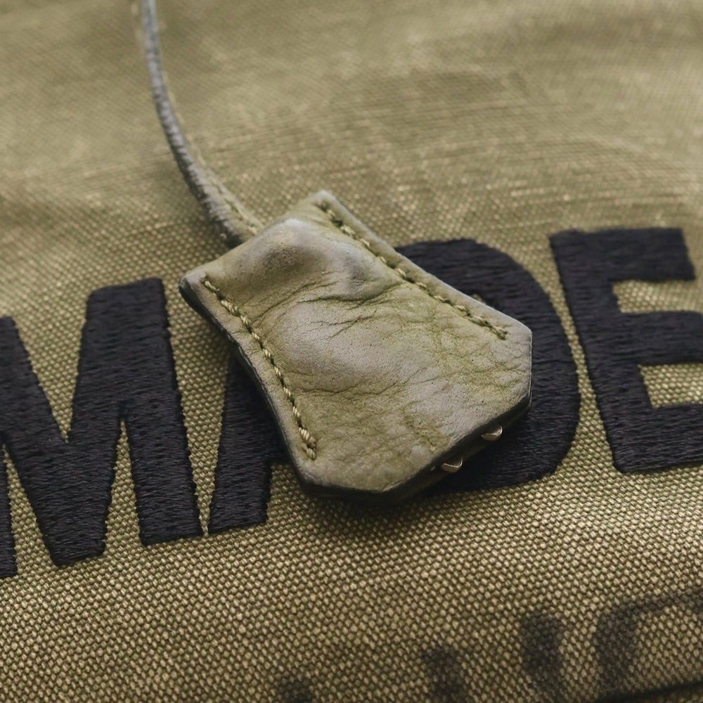 READY MADE(レディメイド) DAILY BAG M USヴィンテージコットン デイリーバッグ カーキ レディース