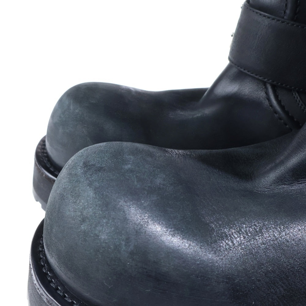 BALENCIAGA(バレンシアガ) VENOM ヴェノムレザーロングブーツ ブラック