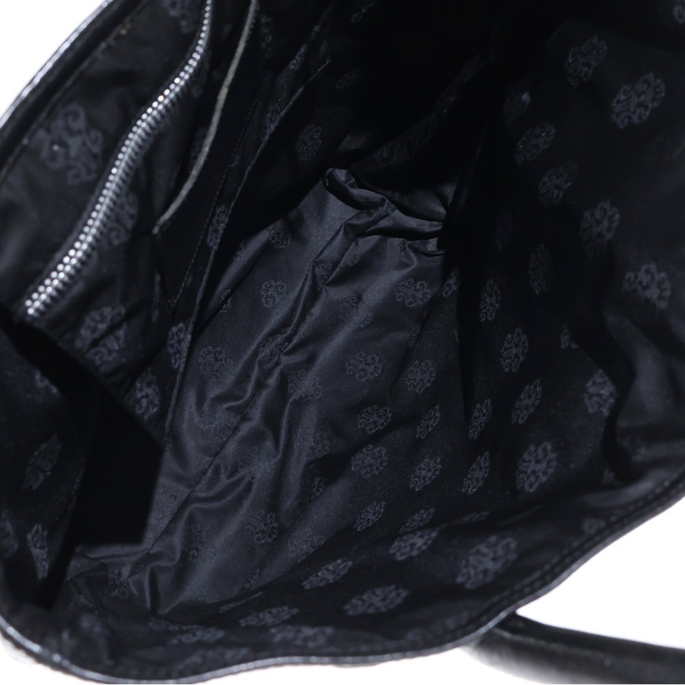 CHROME HEARTS(クロムハーツ) FS TOTE FSトート クロスパッチ レザートートバッグ ブラック