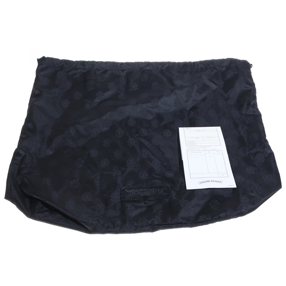 CHROME HEARTS(クロムハーツ) FS TOTE FSトート クロスパッチ レザートートバッグ ブラック