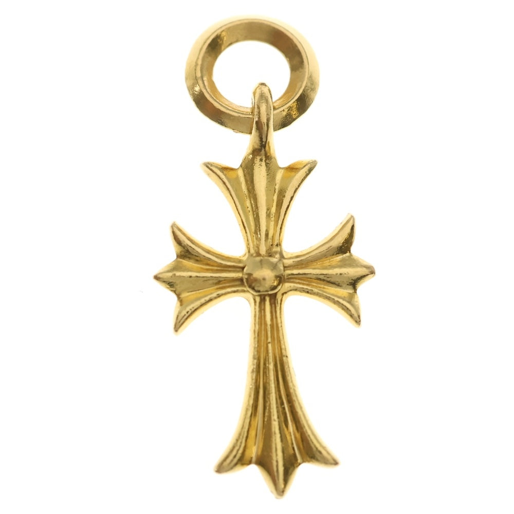 CHROME HEARTS(クロムハーツ) 22K TINY CH CROSS タイニーCHクロス ペンダントトップ ゴールド BCA051