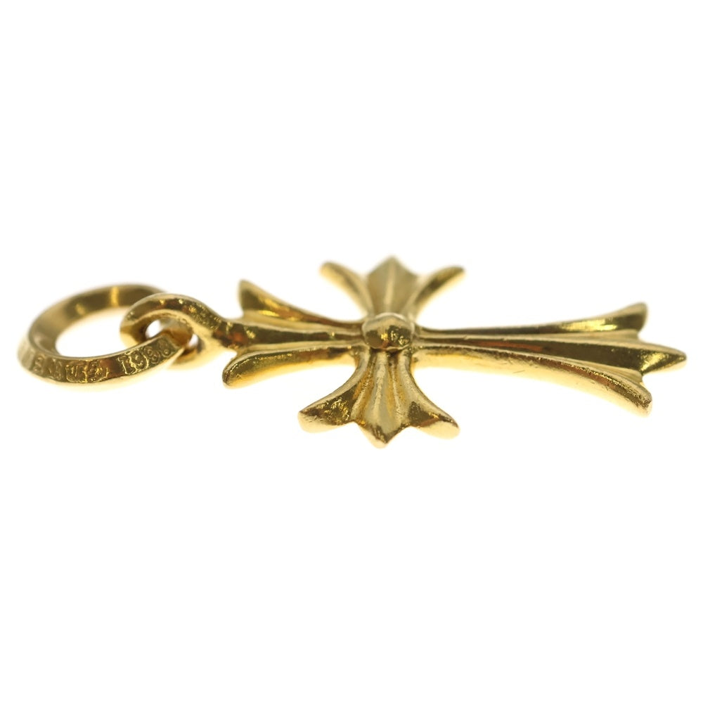 CHROME HEARTS(クロムハーツ) 22K TINY CH CROSS タイニーCHクロス ペンダントトップ ゴールド BCA051