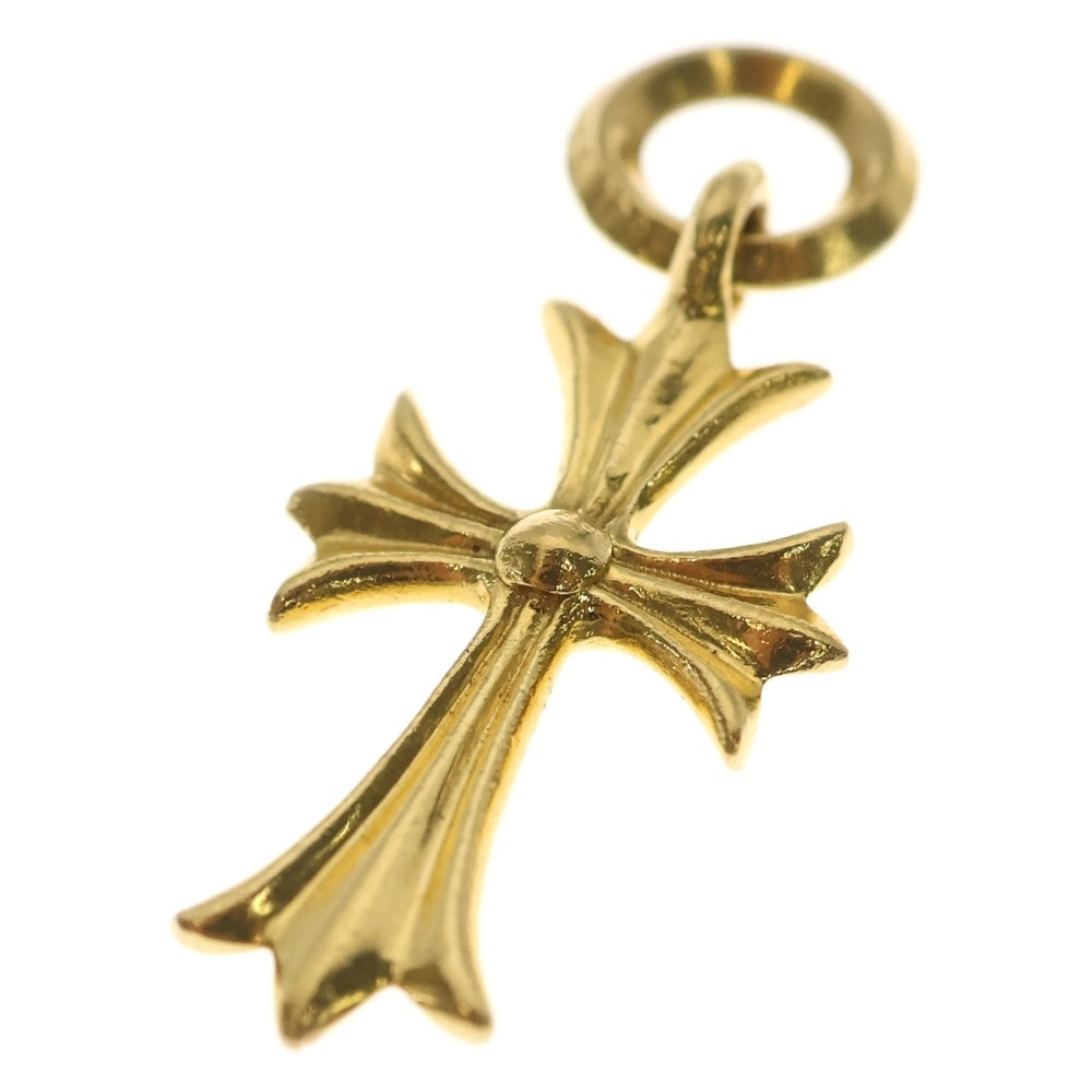 CHROME HEARTS(クロムハーツ) 22K TINY CH CROSS タイニーCHクロス ペンダントトップ ゴールド BCA051