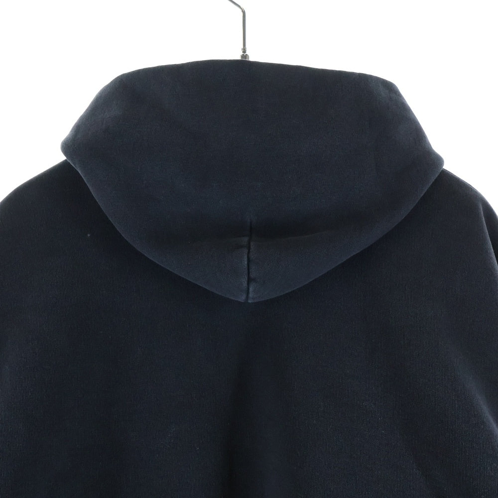 BALENCIAGA(バレンシアガ) SPRAYED EFFECT ZIPPED HOODIE スプレーエフェクト ジップフーディー パーカー ブラック