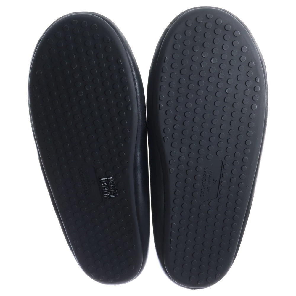BALENCIAGA(バレンシアガ) 25AW CHATEAU MULE FLAT シャトーフラットミュール シューズ サンダル ブラック 834414 WBDH1 1000