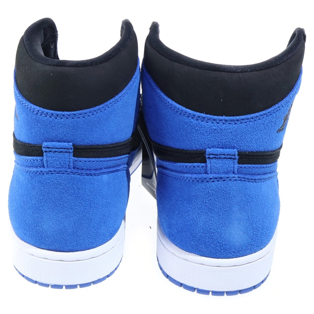 NIKE(ナイキ) AIR JORDAN 1 RETRO HIGH OG ROYAL REIMAGINED DZ5485-042 エアジョーダン1スエードロイヤル ハイカットスニーカー ブルー/ブラック US10.5/28.5cm