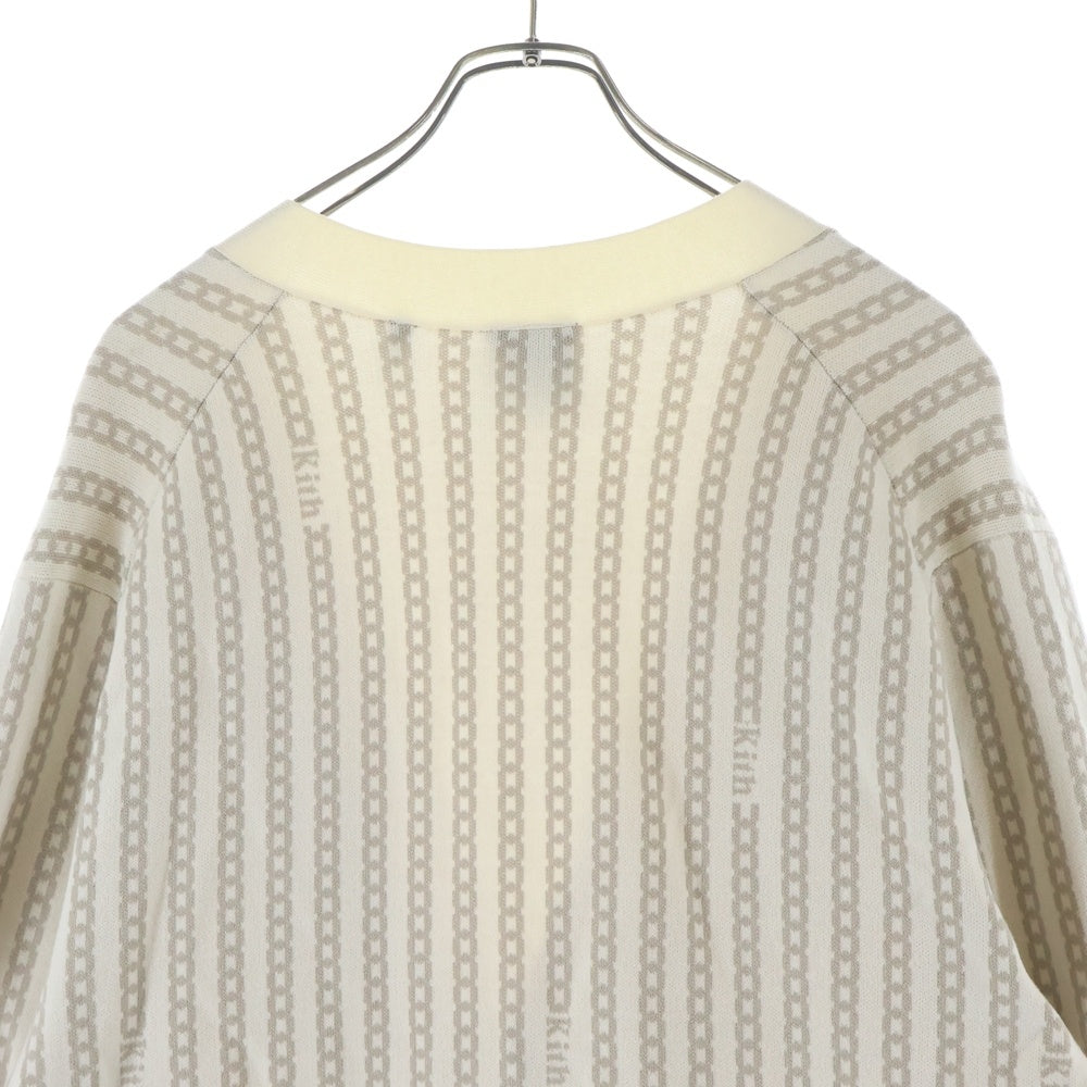 KITH(キス) Chain Link Tilden Cardigan チェーンリンク ティルデン カーディガン KH2641-104