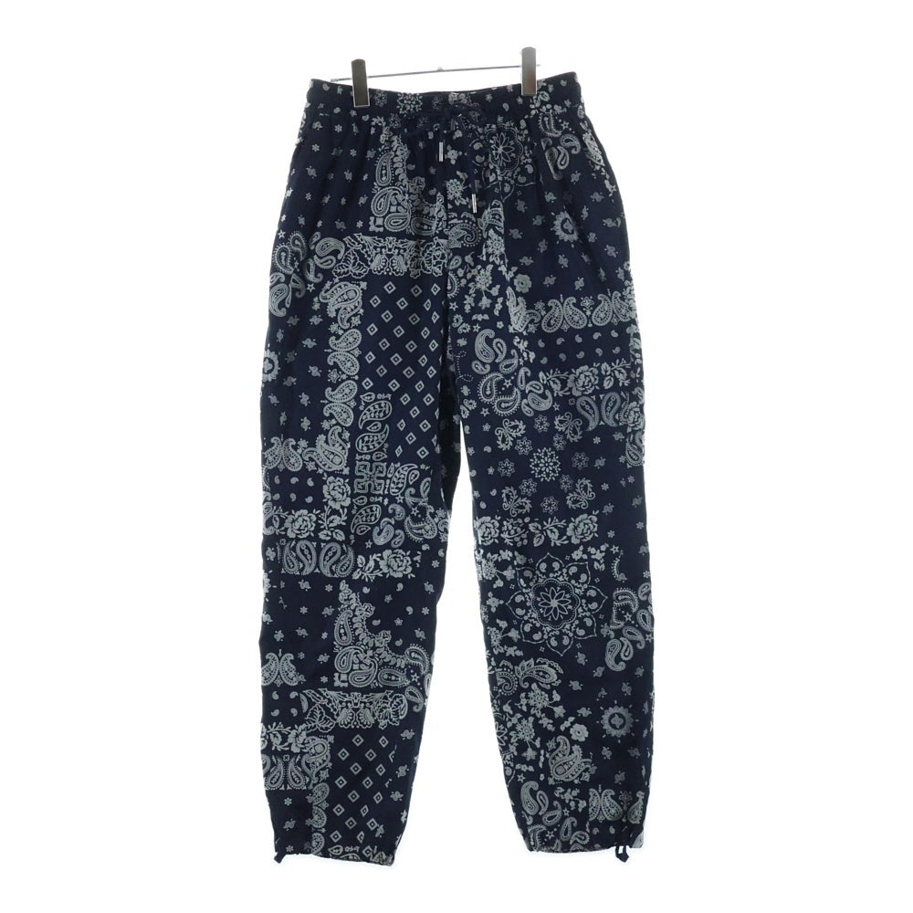 KITH(キス) 24AW Flocked Deconstructed Bandana Mercer 8 Pant フロック加工デコンストラクトバンダナ マーサー8パンツ