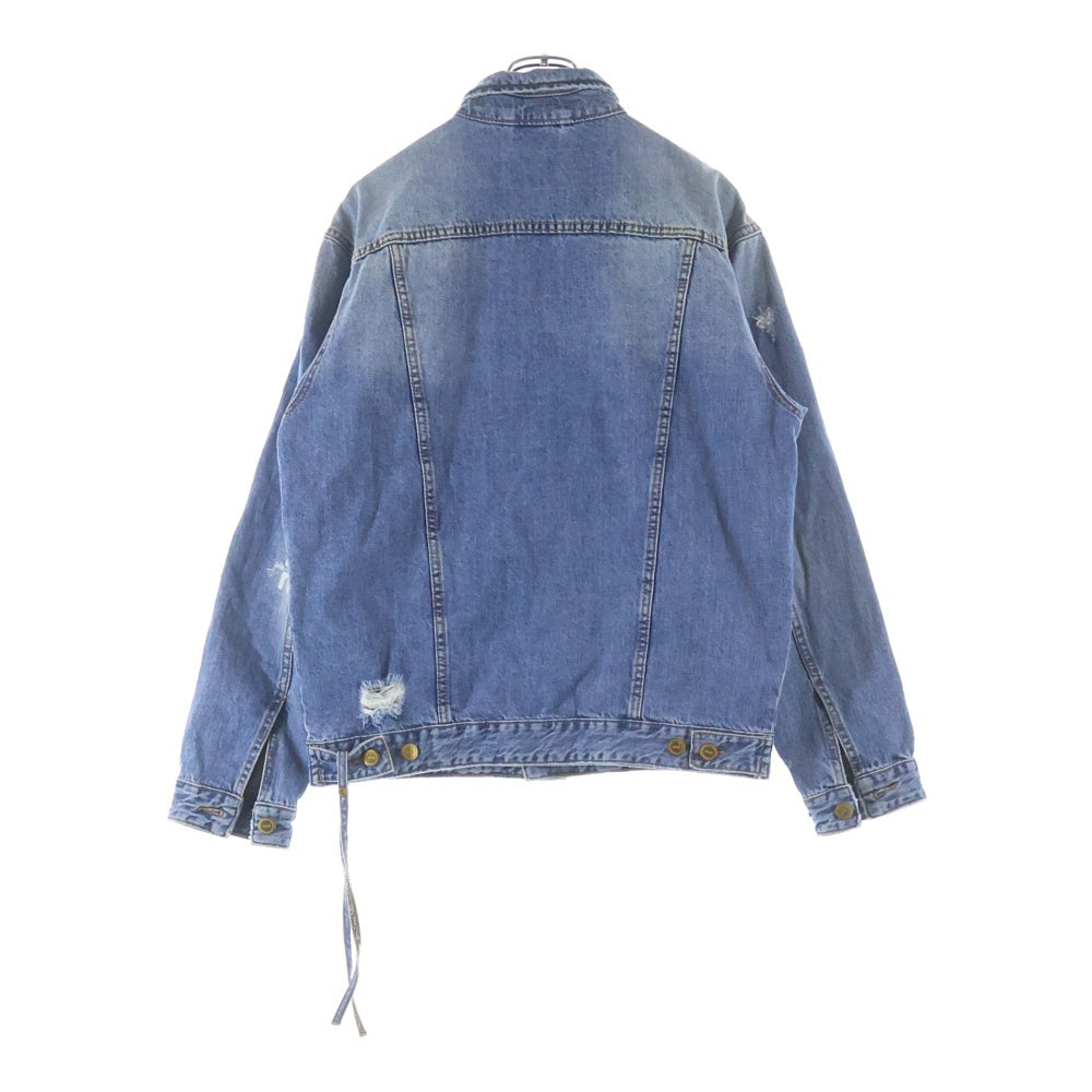 KITH(キス) デニムトラッカージャケット ダメージ加工 インディゴ KH1156-102