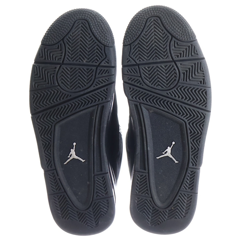 NIKE(ナイキ) AIR JORDAN 4 BLACK CAT エアジョーダン4 ブラックキャット ハイカットスニーカー ブラック US9/27cm CU1110-010