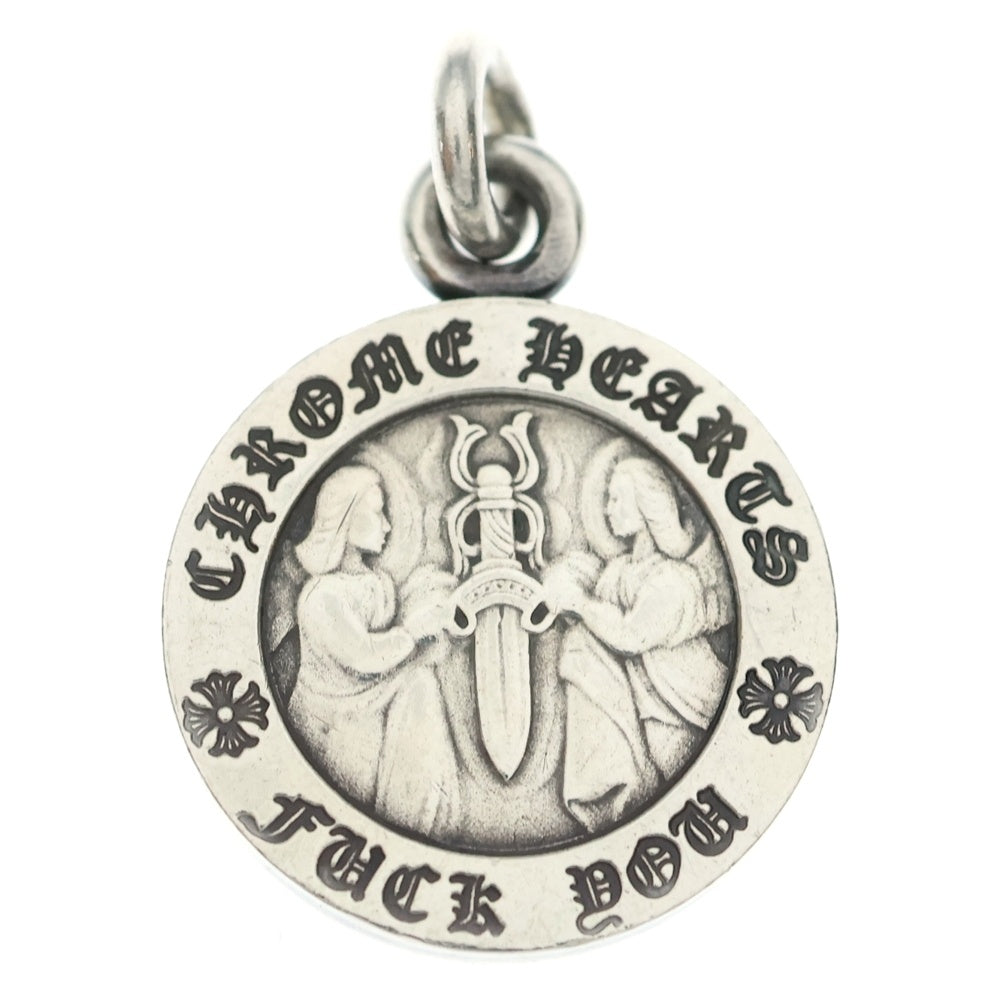 CHROME HEARTS(クロムハーツ) CHRM ANGL MDL V1 エンジェルメダルチャーム ペンダントトップ シルバーBCA229
