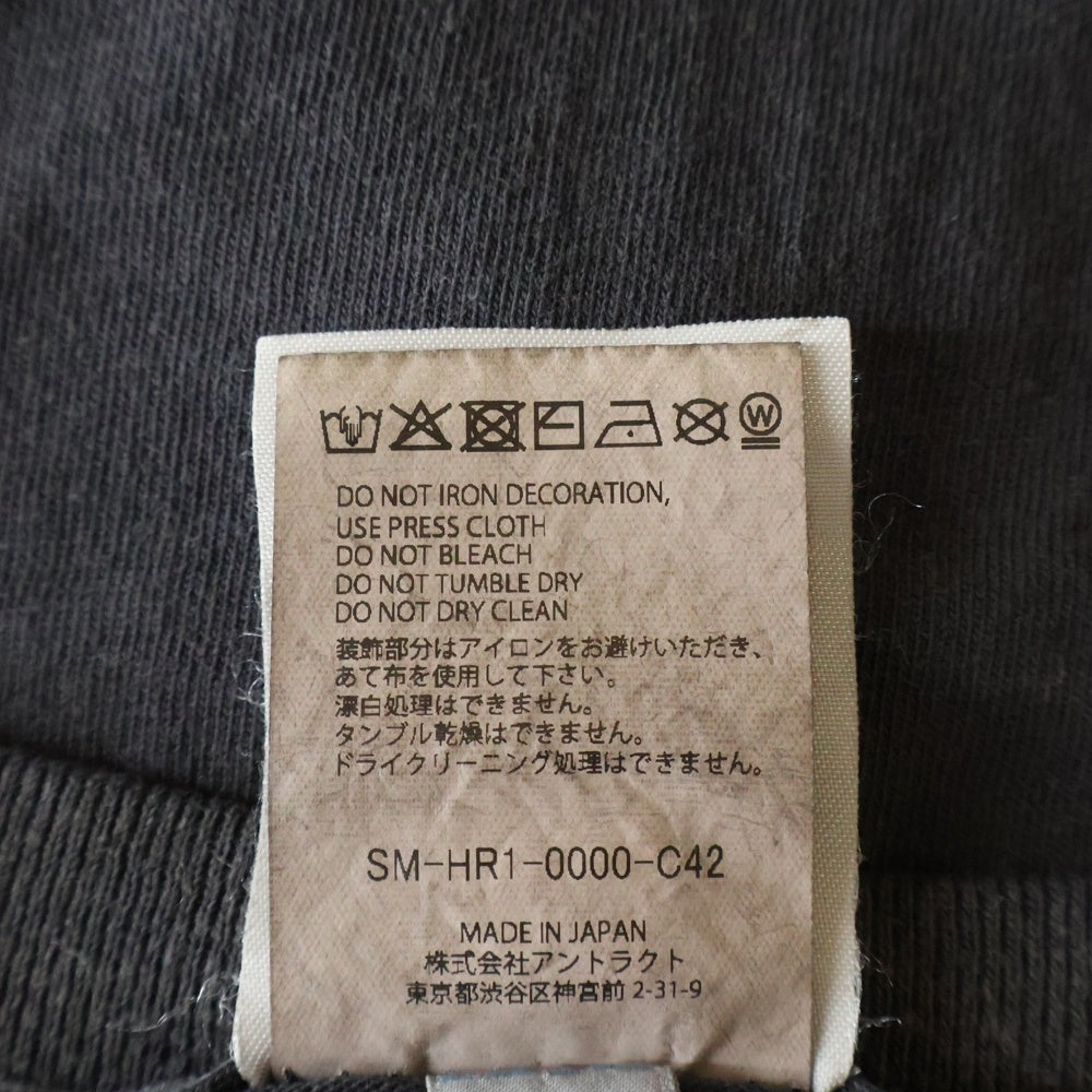 SAINT MICHAEL(セントマイケル) 25AW HE MATRIX GREEN SS TEE 半袖Tシャツ グレー SM-HR1-0000-C42