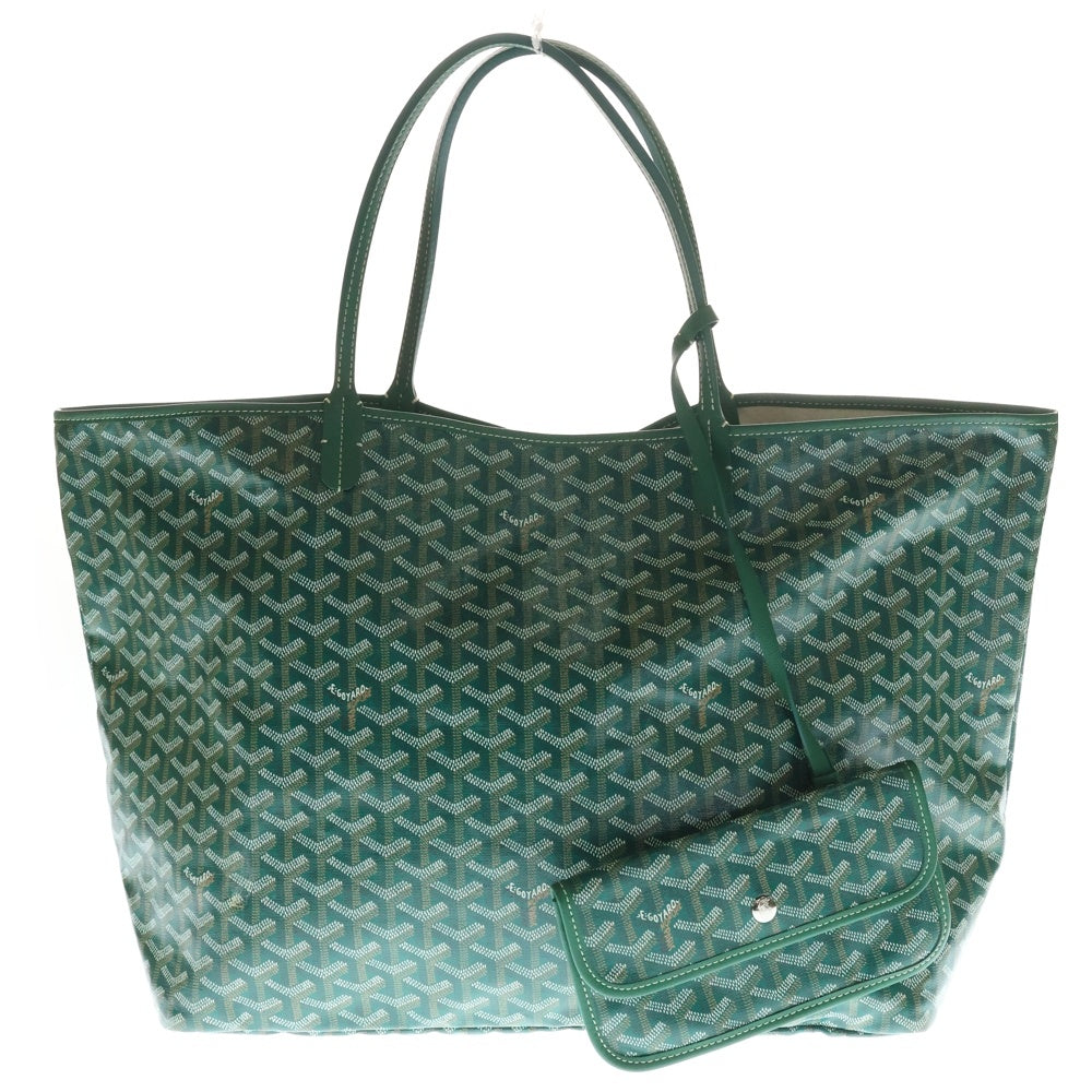 GOYARD(ゴヤール) サンルイGM PVC トートバッグ グリーン レディース