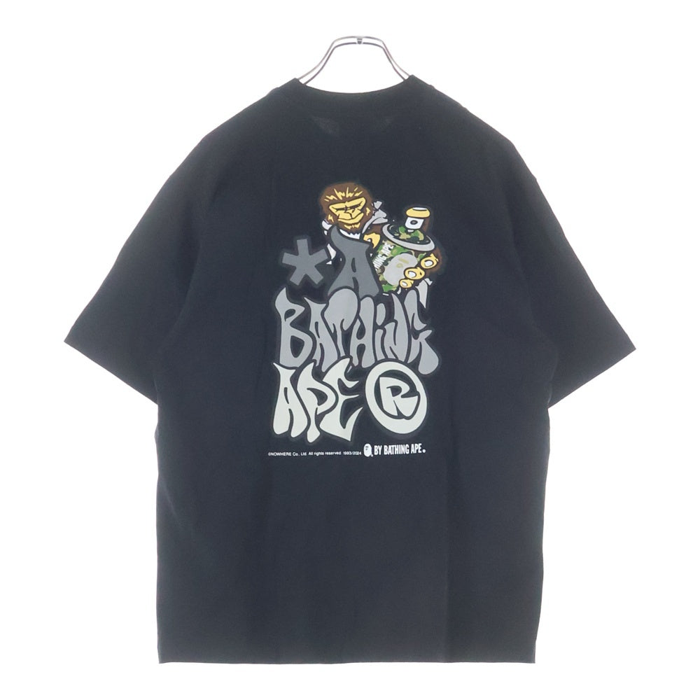 A BATHING APE(アベイシングエイプ) Graffiti Bape Relaxed Fit Tee