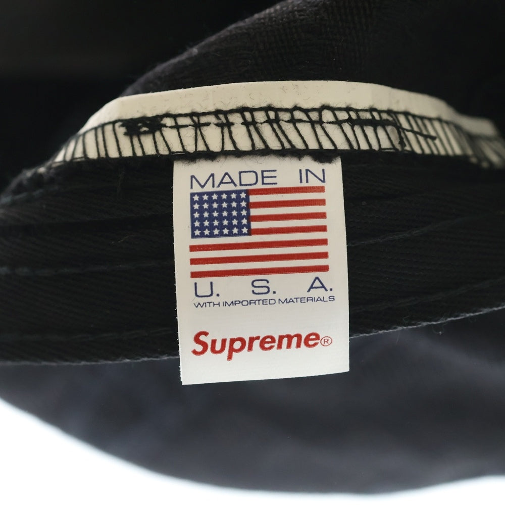 SUPREME(シュプリーム) 25AW Jacquard Logos Denim Camp Cap ジャガードロゴデニムキャンプキャップ 帽子 ブラック