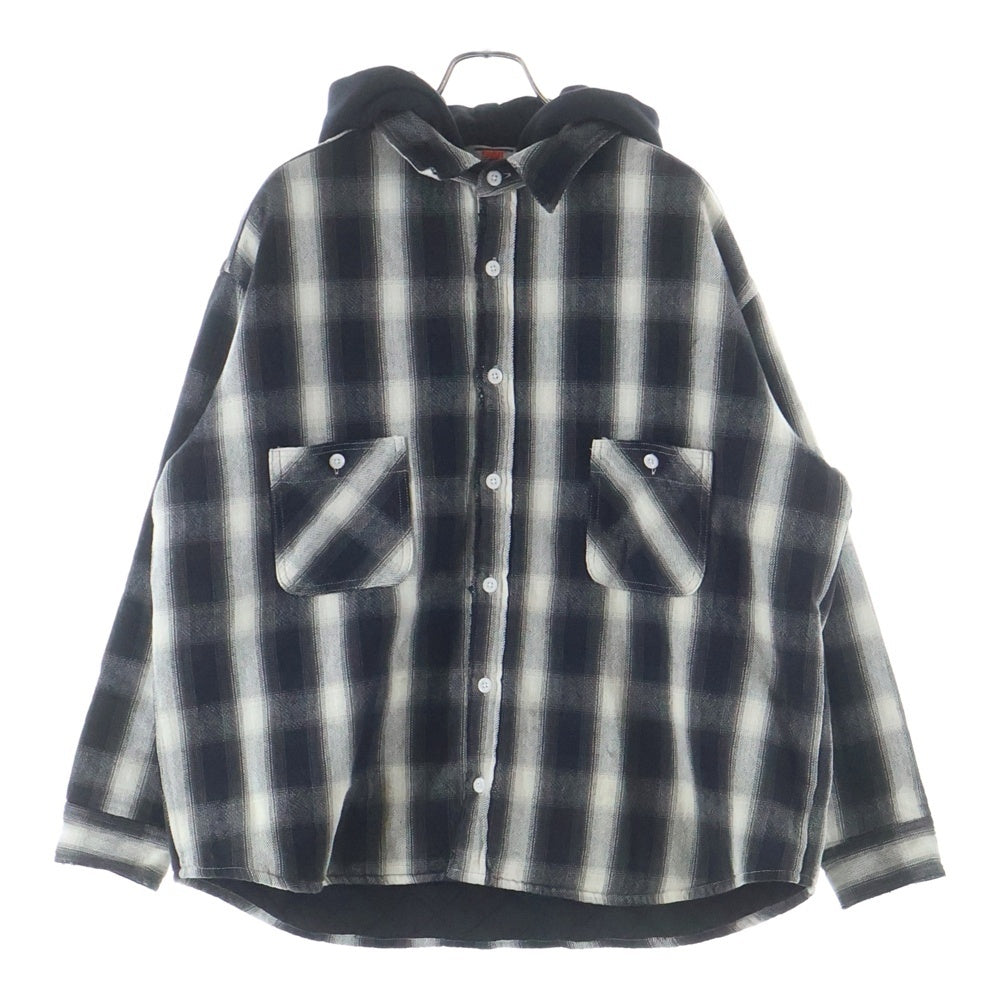 セントマイケル SAINT MICHAEL  23SS  SM-A23-0000-046 チェックシャツパーカーブルゾン メンズ XL SAINT MICHAEL(セントマイケル) 23AW SHIRT PARKA CHECK シャツ