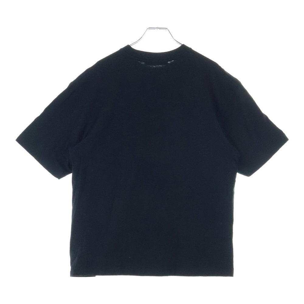 Acne Studios(アクネ ストゥディオズ) フロント ハートプリント 半袖 Tシャツ カットソー ブラック レディース FN-UX-TSHI000081