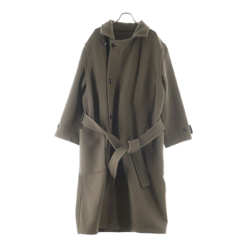 LEMAIRE(ルメール) 23AW WRAP COAT ラップコート ウールロングコート ブラウン CO1037 LF1116