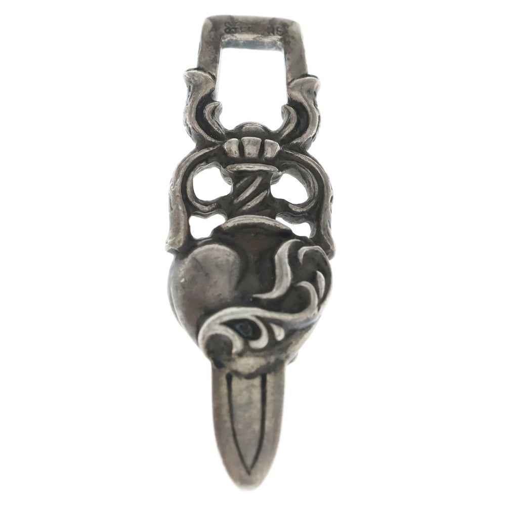 CHROME HEARTS(クロムハーツ) DAGGER HEART ダガーハート ペンダントトップ シルバー BCA243