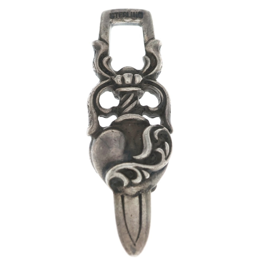 CHROME HEARTS(クロムハーツ) DAGGER HEART ダガーハート ペンダントトップ シルバー BCA243
