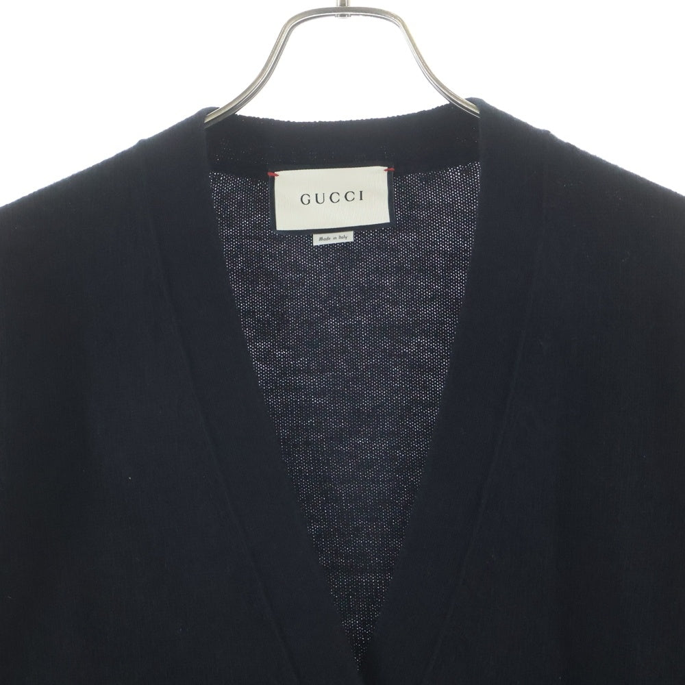 GUCCI(グッチ) ウールカーディガン ニット 526719 X9W70 ブラック レディース