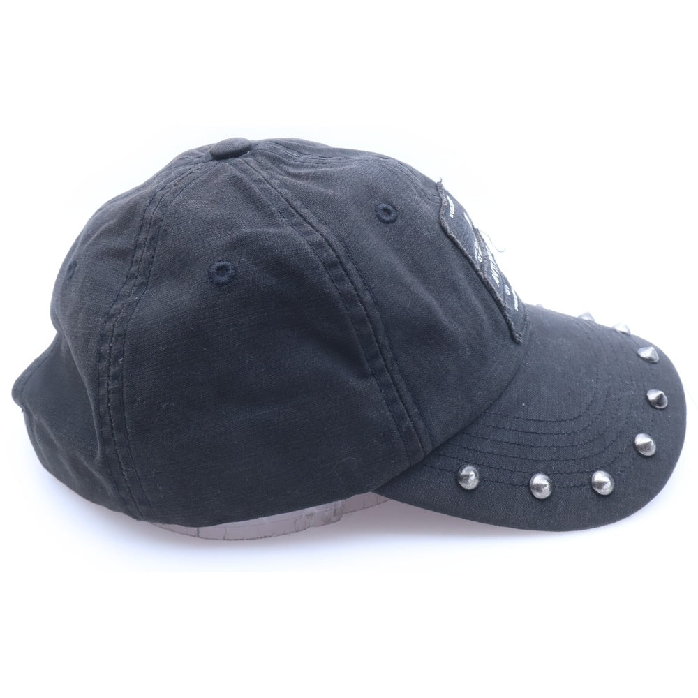 SUPREME(シュプリーム) ×UNDERCOVER Studded 6-Panel アンダーカバー スタッズ 6パネルキャップ 帽子 ブラック