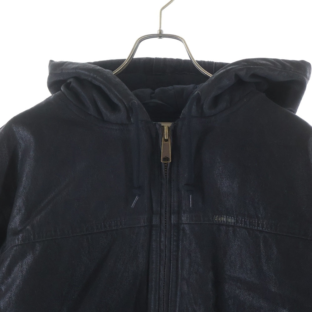 SUPREME(シュプリーム) 24SS ×MM6 Maison Margiela Foil Hooded Work Jacket フォイル フーデッドワークジャケット ブラック