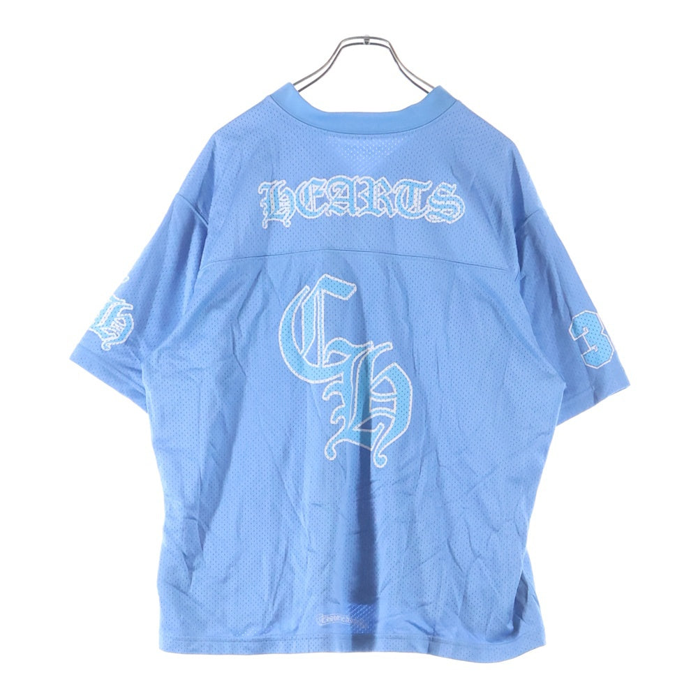 専用　正規品クロムハーツ Warm up meshjersey メッシュTシャツ CHROME HEARTS(クロムハーツ) MESH WARM UP JERSEY TEE CHプリント
