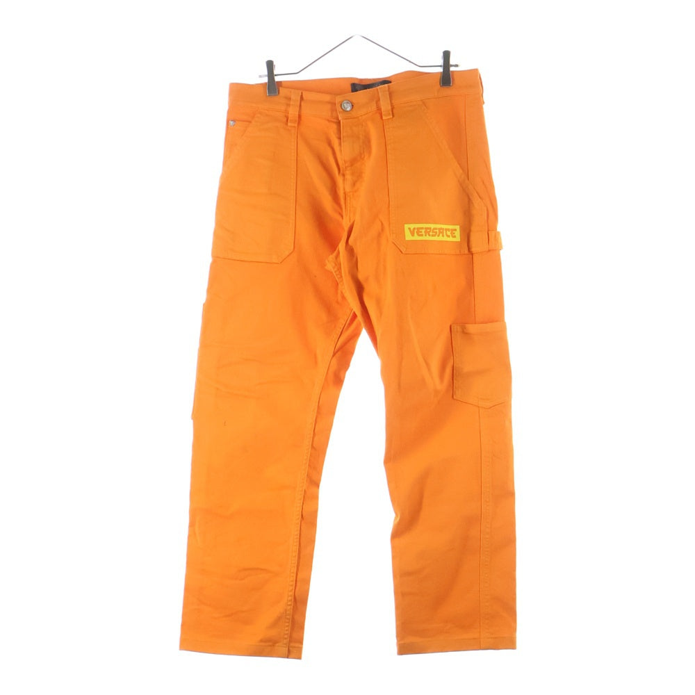 VERSACE ヴェルサーチ Cargo Pants カーゴパンツ ペインターパンツ オレンジ A230652 A83169 VERSACE(ヴェルサーチ) Cargo Pants カーゴパンツ ペインターパンツ