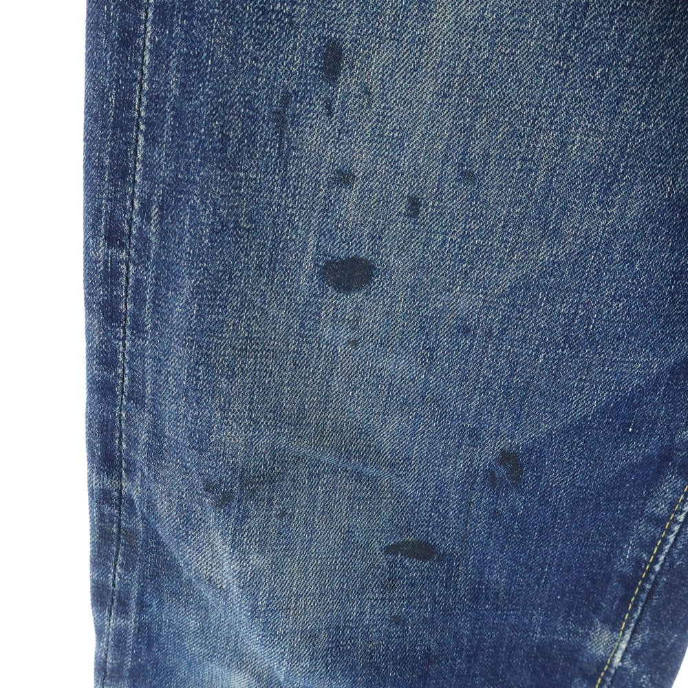 Levi's(リーバイス) 60s VINTAGE 501 BIGE最終 66移行期 ボタン裏6/E混在 レインボーステッチ 並行ステッチ デニムパンツ インディゴ