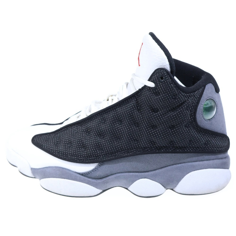 NIKE(ナイキ) AIR JORDAN 13 RETRO BLACK FLINT エアジョーダン13 レトロ ブラック フリント US9.5/27.5cm ホワイト/ブラック DJ5982-060