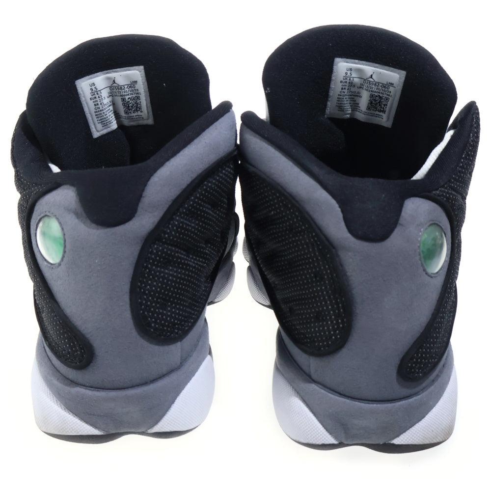 NIKE(ナイキ) AIR JORDAN 13 RETRO BLACK FLINT エアジョーダン13 レトロ ブラック フリント US9.5/27.5cm ホワイト/ブラック DJ5982-060