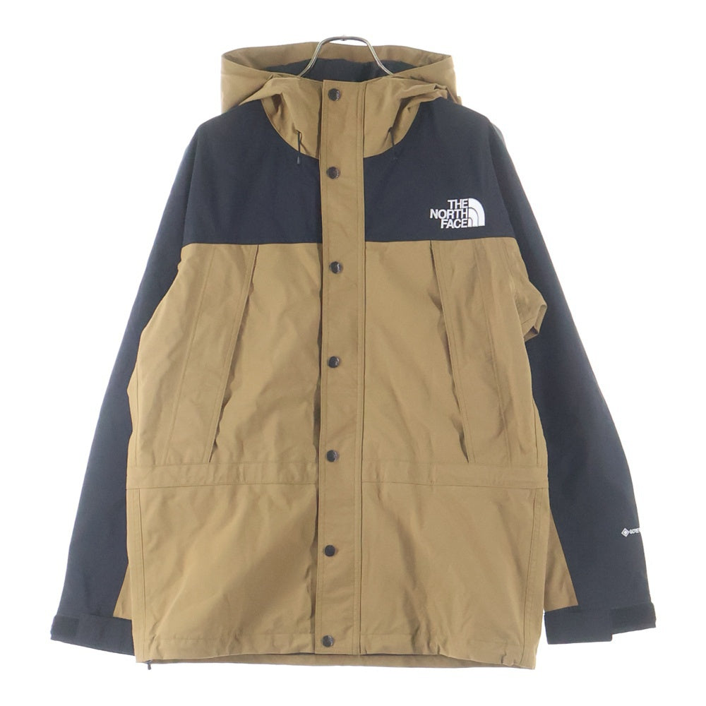 THE NORTH FACE(ザノースフェイス) MOUNTAIN LIGHT JACKET GORE-TEX マウンテンライト ナイロン フーデッドジャケット パーカー ゴアテックス ブラウン/ブラック NP11834