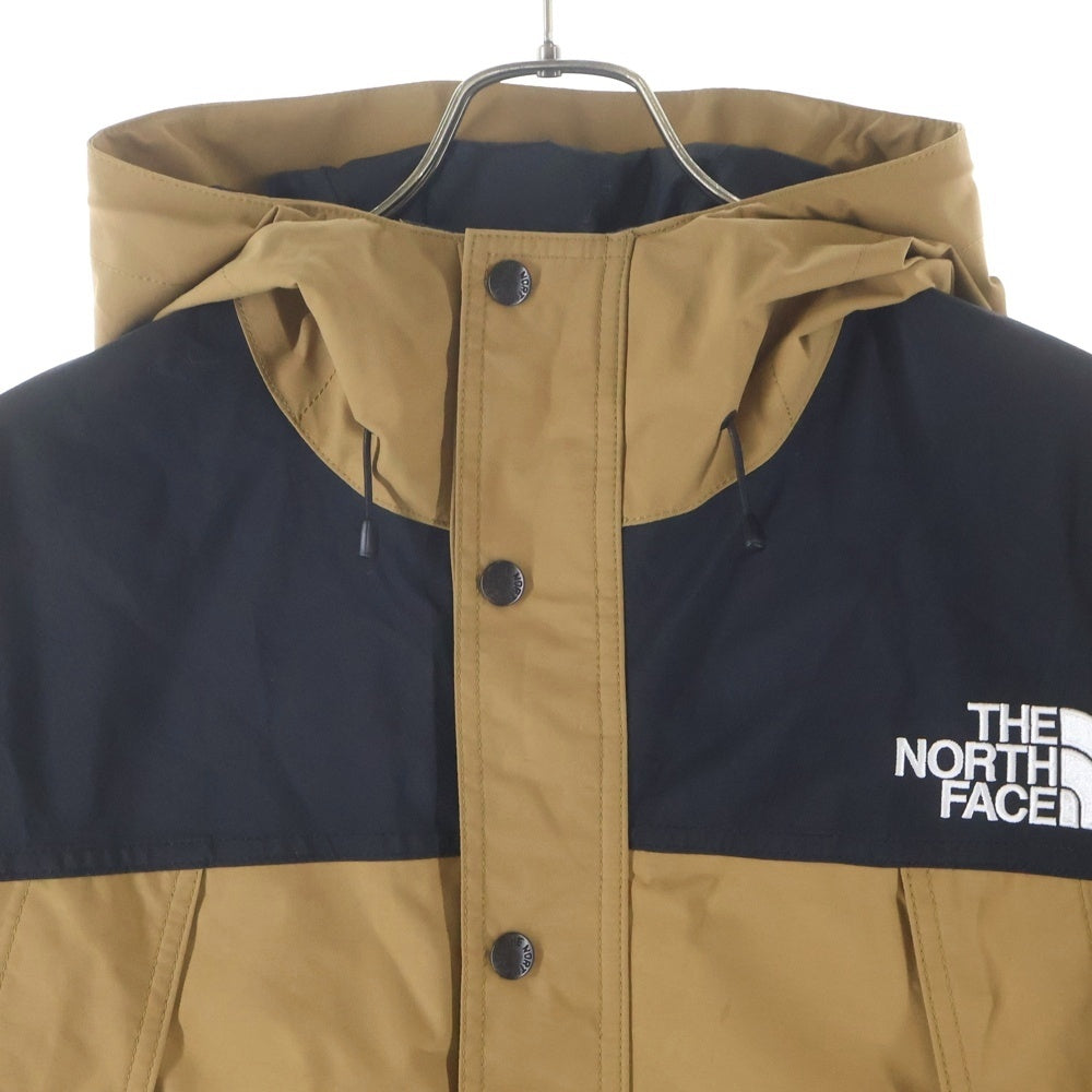 THE NORTH FACE(ザノースフェイス) MOUNTAIN LIGHT JACKET GORE-TEX マウンテンライト ナイロン フーデッドジャケット パーカー ゴアテックス ブラウン/ブラック NP11834