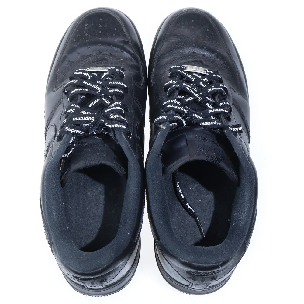 NIKE(ナイキ) ×SUPREME AIR FORCE 1 LOW CU9225-001 エアフォースワンロー ローカットスニーカー US9.5/27.5cm ブラック