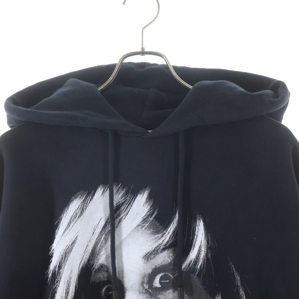 OFF-WHITE(オフホワイト) 17AW SCREAMING GIRL OVER HOODIE スクリーミング・ガール・オーバー・フーディー ブラック