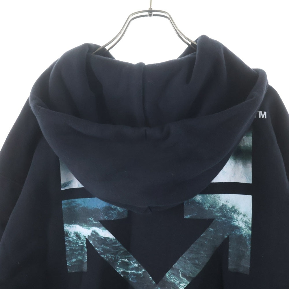 OFF-WHITE(オフホワイト) 17AW SCREAMING GIRL OVER HOODIE スクリーミング・ガール・オーバー・フーディー ブラック