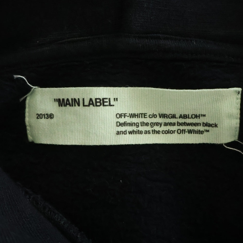 OFF-WHITE(オフホワイト) 17AW SCREAMING GIRL OVER HOODIE スクリーミング・ガール・オーバー・フーディー ブラック