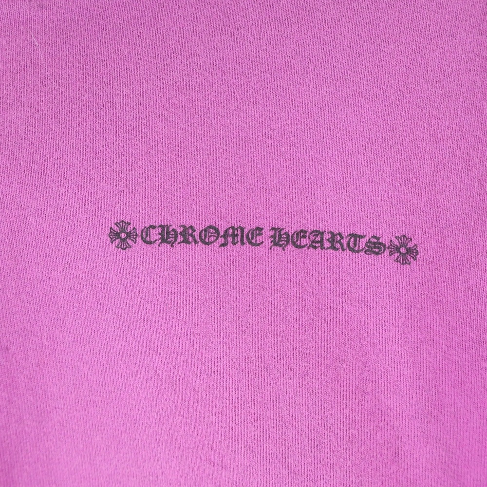 CHROME HEARTS(クロムハーツ) ×MATTY BOY Spider Web Crewne マッティボーイ スパイダー チョンパー フーディー プルオーバーパーカー パープル
