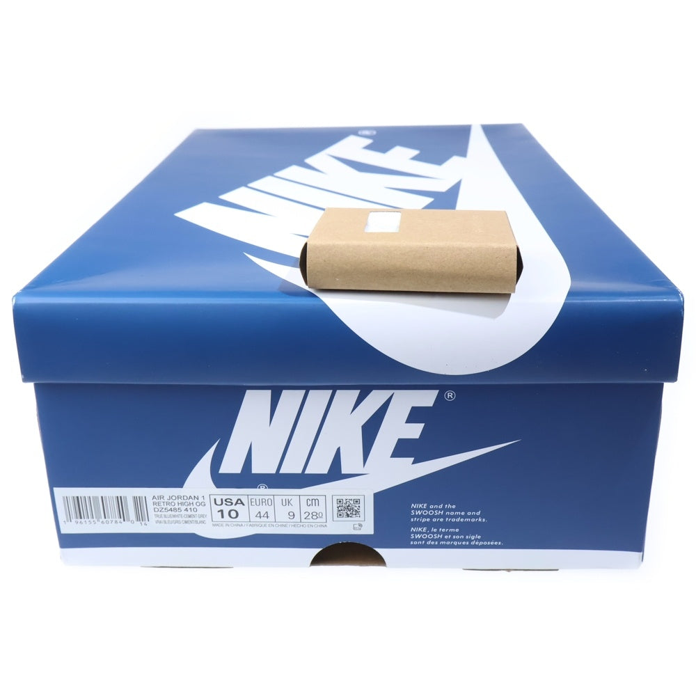 NIKE(ナイキ) AIR JORDAN1 RETRO HIGH OG DZ5485-410 エアジョーダン1 トゥルーブルー ハイカットスニーカー ブルー/グレー US10/28cm